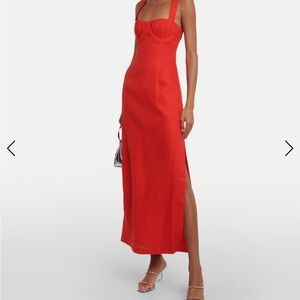 SIR the label Red Maxi Dress
